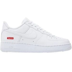Supreme White Athletic Shoes